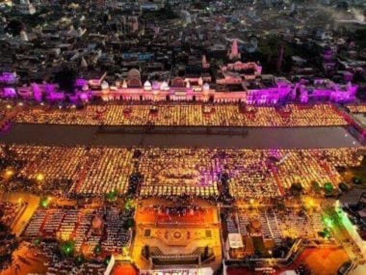 Ayodhya sets Guinness world record by lighting over 15 lakh diyas on Deepotsav in PM Modi's presence