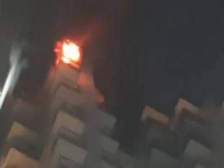 Greater Noida: Havoc among residents after 17th floor flat catches fire on Diwali night, reasons unknown