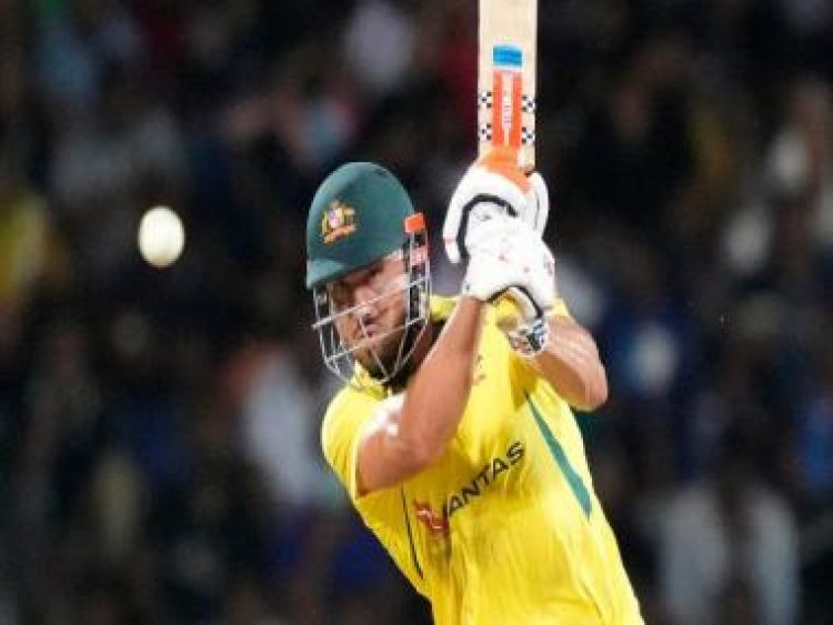 Marcus Stoinis smashes fastest-ever fifty by an Australian during T20 World Cup clash against Sri Lanka - Watch