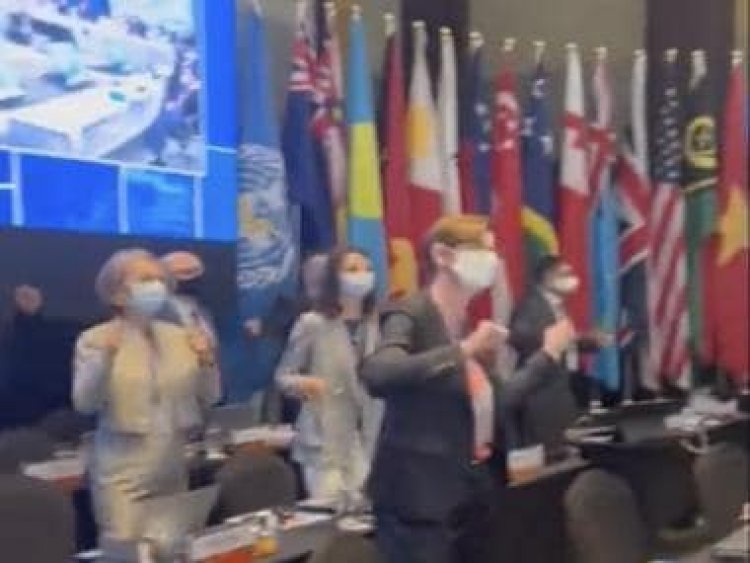 Watch: WHO officials groove to BTS' Permission To Dance in middle of meeting