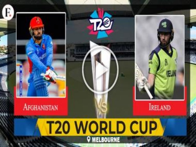 Afghanistan vs Ireland Live score T20 World Cup: Rain delays toss in Melbourne