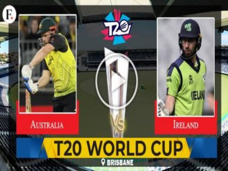 Australia (AUS) vs Ireland (IRE) Live score T20 World Cup 2022: Aaron Finch 29*, Maxwell 13*, AUS 78/2 after 10 overs