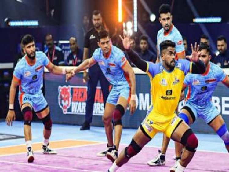 Pro Kabaddi League: U Mumba clinch hard-fought win against Telugu Titans; Warriors, Thalaivas play out 41-41 draw