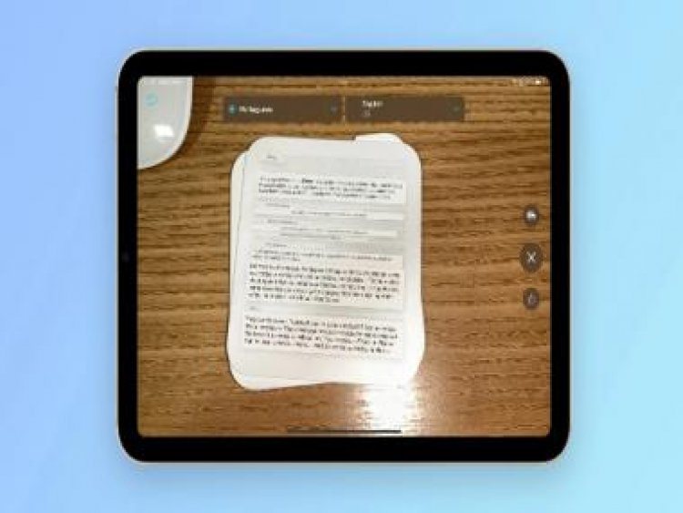 How to translate text with camera on your iPad with iPadOS 16