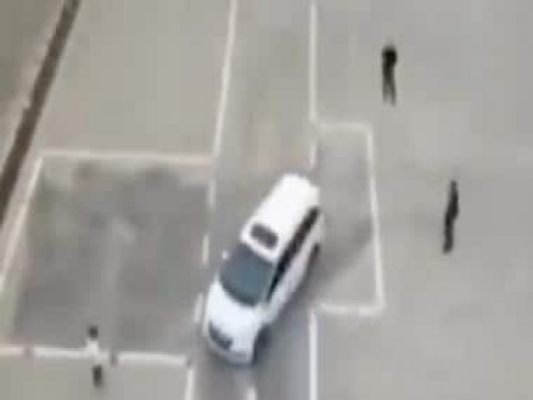 Viral video of China’s driving license test stuns internet