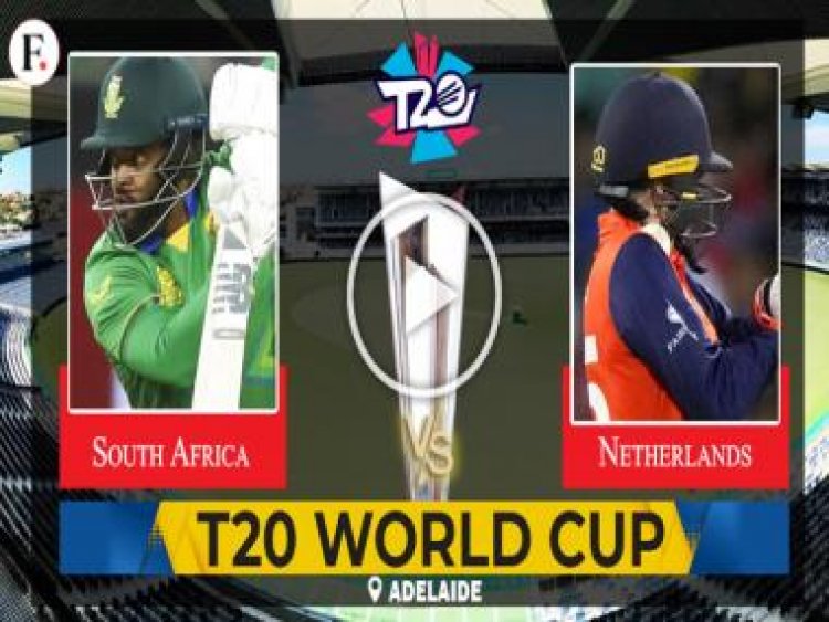 South Africa vs Netherlands LIVE Cricket Score, T20 World Cup Match 40 at Adelaide