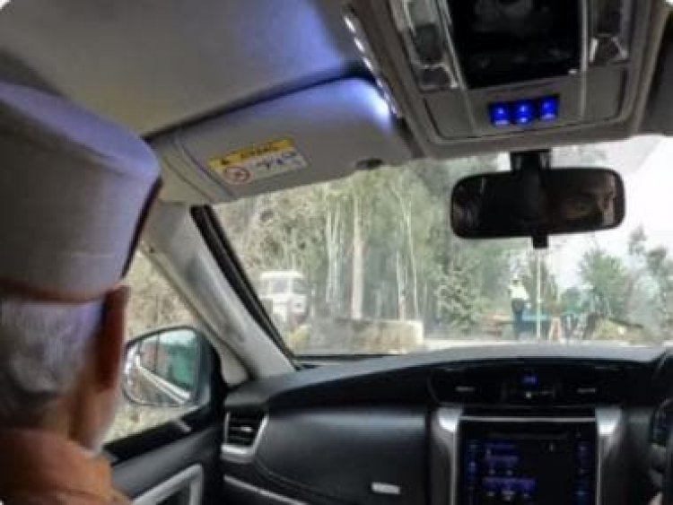 Watch: PM Modi leads by example, stops convoy in Himachal's Chambi to give way to ambulance