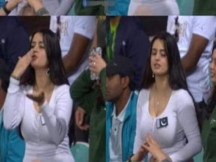 Mystery girl spotted in Pakistan's T20 World Cup semi-final still trends, check reactions