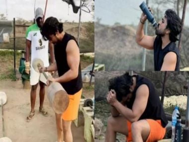 Ram Charan's intense workout for RC15 garners over a million views in less than 2 hours