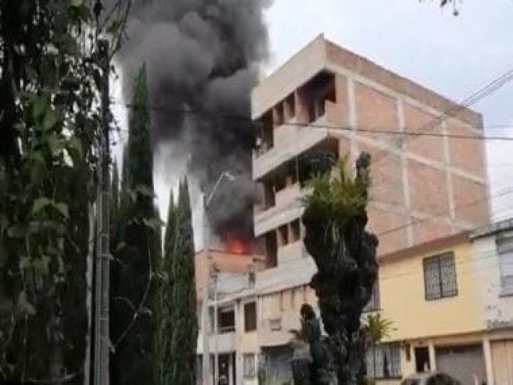 WATCH: Small plane crashes into residential area in Colombia's second-largest city Medellin