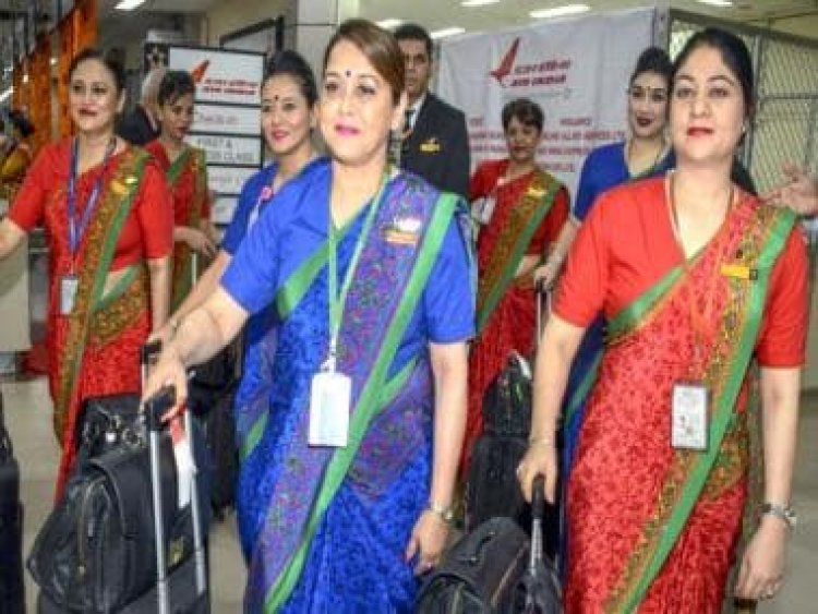 No grey hair and religious thread, compulsory deo: What it takes to be a flight attendant at Air India