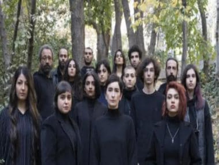 Viral video: Iranian actors, directors stage silent protest without headscarves