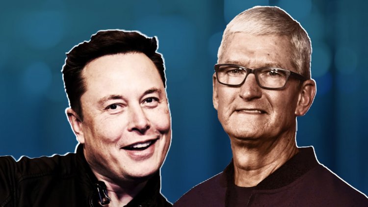 Elon Musk and Apple's Tim Cook Make Peace