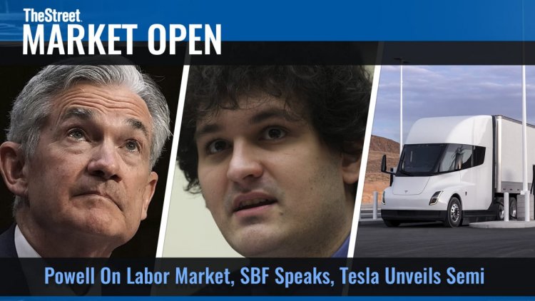 SBF Takes the Limelight as Markets Digest Powell Comments: Live Analysis