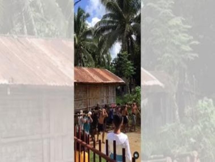 Neighbours carry old man's house to help him be closer to his family, video wins hearts