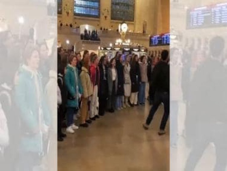 Watch video: Ukrainian kids perform 'Carol of the Bells' at New York's Grand Central station, win hearts