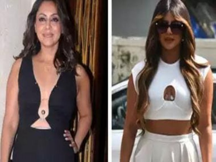 'Why is she copying Priyanka Chopra?' Netizens troll Gauri Khan for her dress at Manish Malhotra's birthday bash