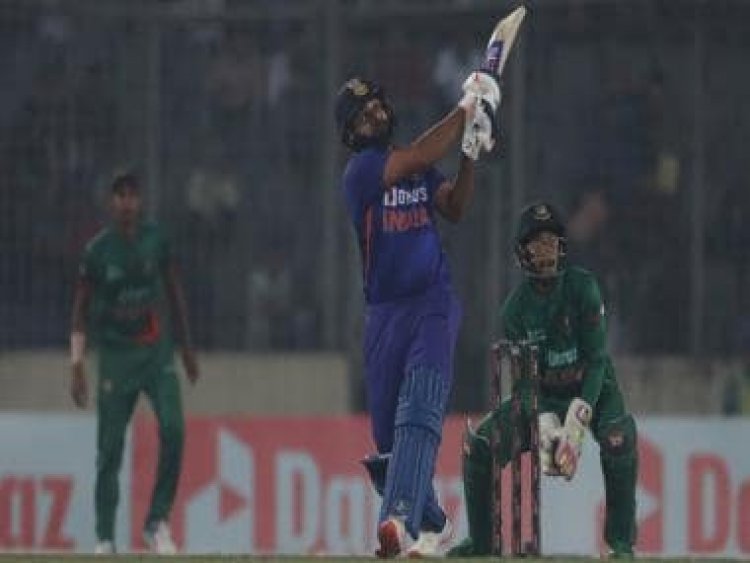 Rohit Sharma blitz his way to a 28-ball half century, but India loses to Bangladesh, Watch