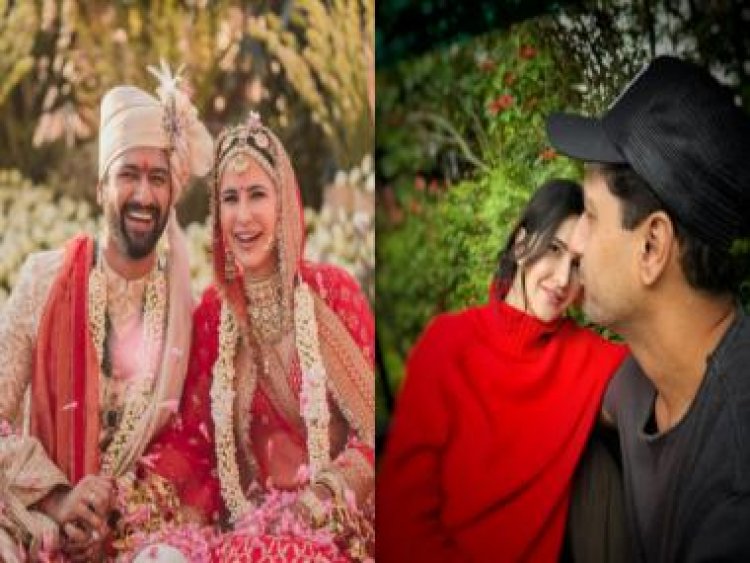 Vicky Kaushal and Katrina Kaif share mushy pictures as they wish each other on first marriage anniversary