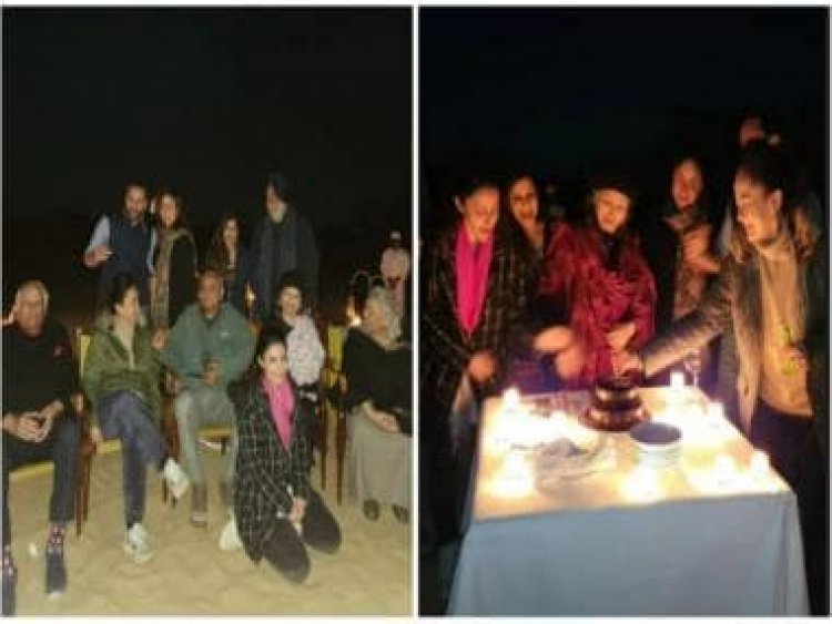 Kareena Kapoor, Saif, Soha and Saba jet off to Jaisalmer for Sharmila Tagore's birthday; photos here