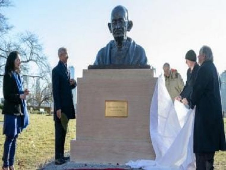 Mahatma Gandhi's statue at UN HQ will serve as reminder of values he upheld: Antonio Guterres