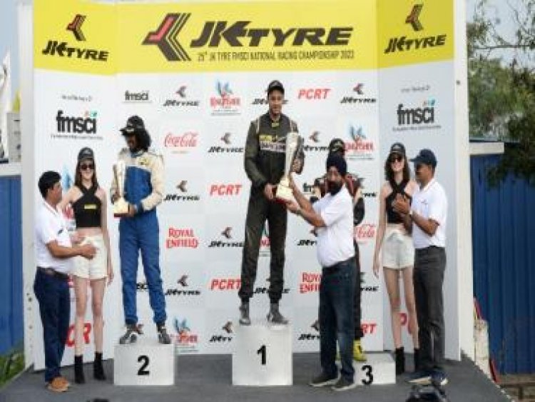 Ashwin Datta emerges champion in LGB Formula 4 category in 25th JK Tyre FMSCI National Racing Championship