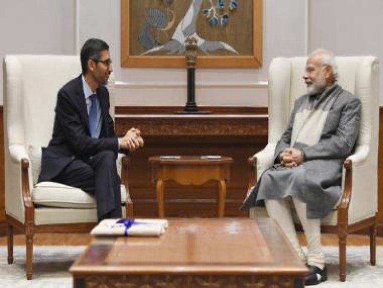 Google CEO Sundar Pichai meets PM Modi