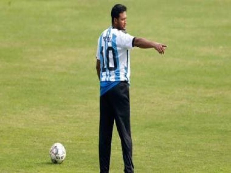 India vs Bangladesh: Shakib Al Hasan trains in Lionel Messi's Argentina jersey ahead of 2nd Test