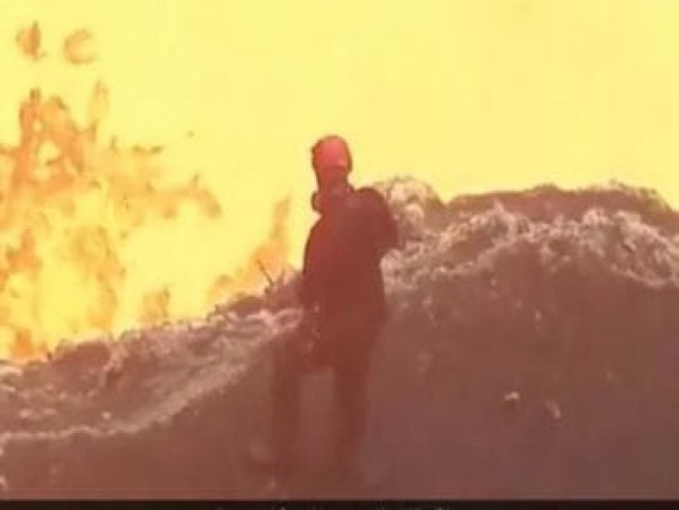 Video of man standing close to 'lava ocean' goes viral; internet left stunned