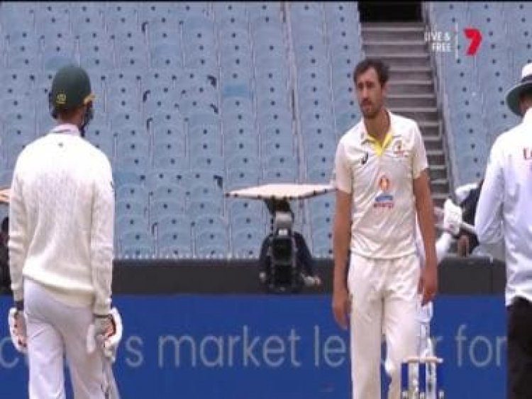 'Stay in the crease. It's not that hard': Mitchell Starc loses his cool at Theunis de Bruyn; watch video