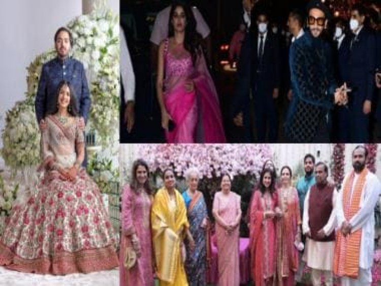 From Alia Bhatt to Ranveer Singh: Who wore what at Anant Ambani-Radhika Merchant engagement party: Watch