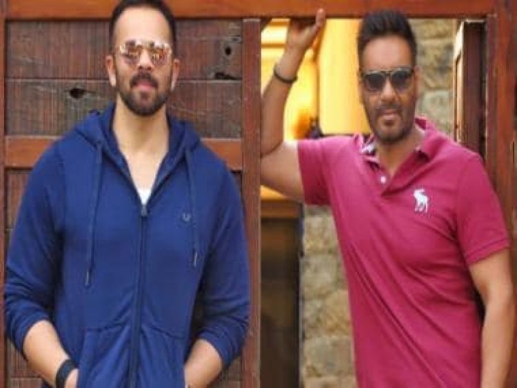 Ajay Devgn begins 2023 with Singham Again narration; shares picture with Rohit Shetty