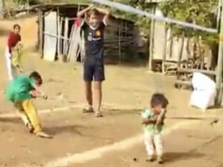 Temjen Imna Along shares video of 'strong-headed' kid from tug of war; lauds his determination