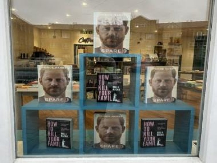 Viral photo: UK bookstore cheekily displays Prince Harry's 'Spare' next to 'How to Kill Your Family'