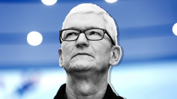 Apple CEO Tim Cook's Pay Cut in Half
