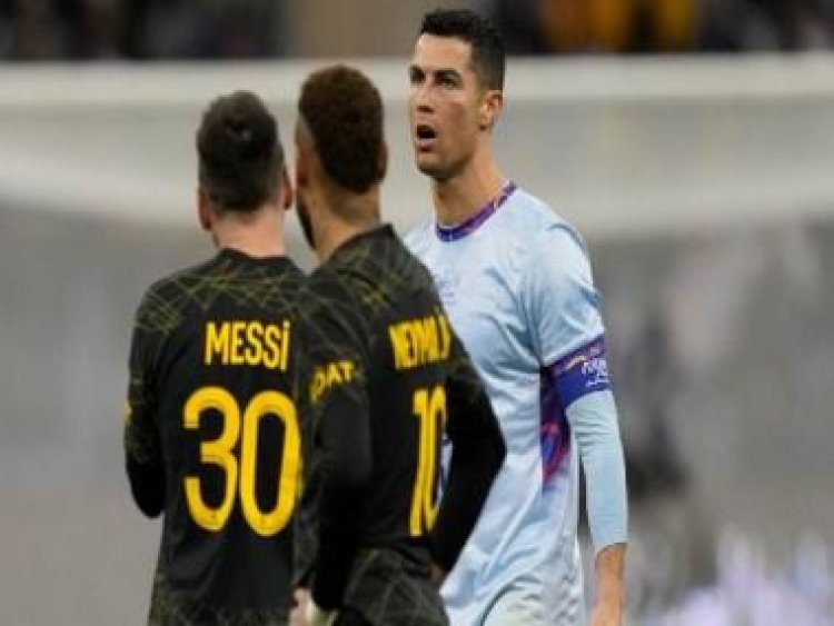 Cristiano Ronaldo 'happy to be back on pitch'; shares pics from friendly against Messi’s PSG