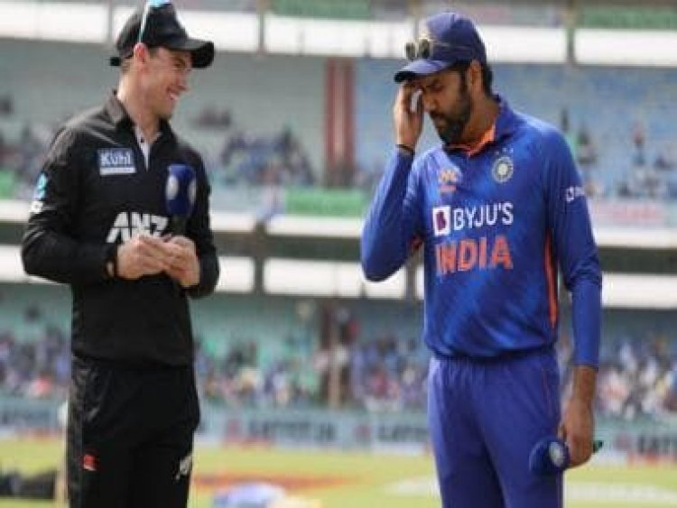 Watch: Rohit Sharma's brain-fade moment at toss in 2nd IND vs NZ ODI; Twitter reacts
