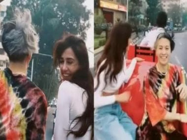 Jackson Wang explores the streets of Mumbai with Disha Patani