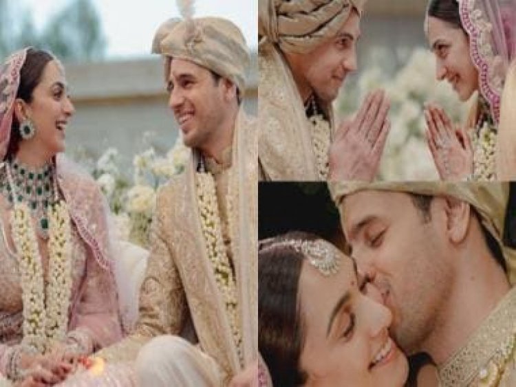 Kiara Advani shares her stunning wedding pictures with Sidharth Malhotra, says, 'Ab humari permanent booking hogayi hai'