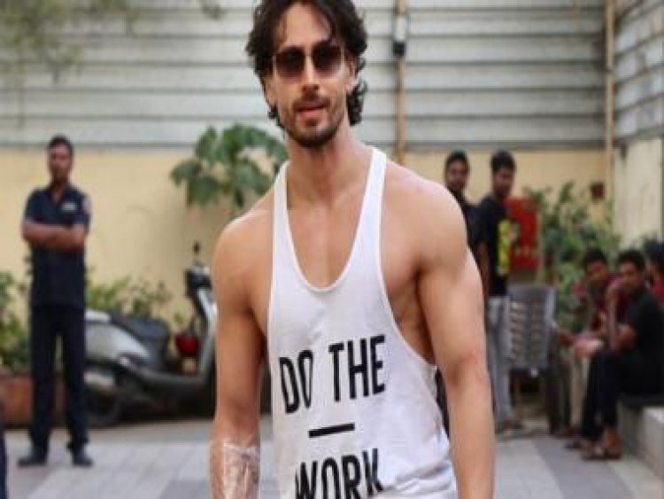 Tiger Shroff spotted with a tattoo on his muscled forearm; what could it be?