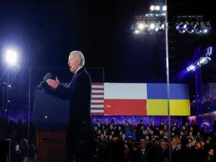 'Ukraine will never be a victory for Russia, Putin met America's iron will,' says Joe Biden in Poland