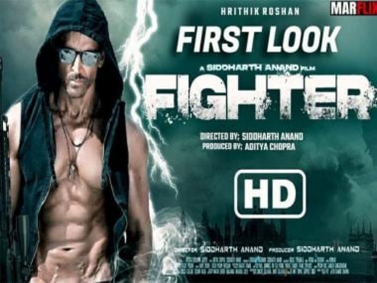 Hrithik Roshan's fans create blockbuster posters of his next film Fighter, pique curiosities