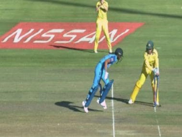 Watch: Harmanpreet Kaur's bizarre run-out, India captain bursts into tears after Australia loss