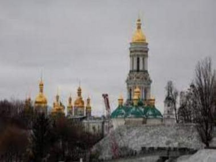 Ukraine orders Russian-aligned Orthodox church to leave Kyiv monastery