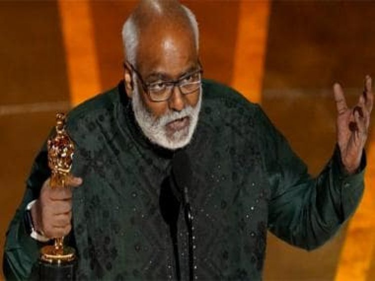 Oscars 2023: MM Keeravani talks about The Carpenters Band in his speech; Malayalam media thinks it's carpenters