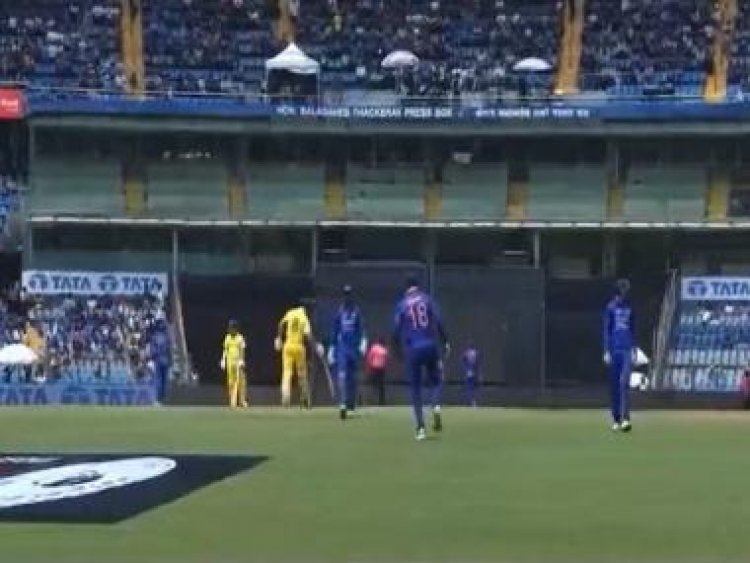 Virat Kohli entertains Mumbai crowd with 'Naatu Naatu' iconic hook step during 1st IND vs AUS ODI; watch video 