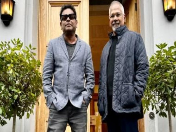 AR Rahman and Mani Ratnam in London to work on Ponniyin Selvan 2's music; see pic