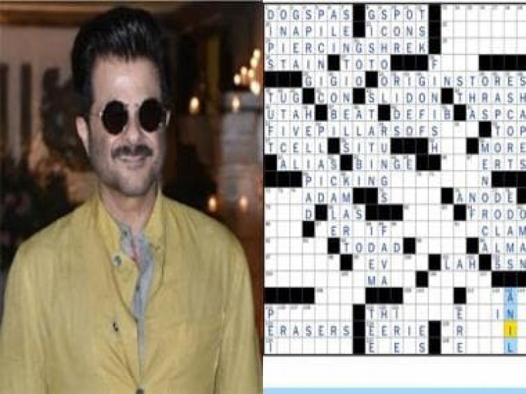 Anil Kapoor gets featured in New York Times crossword puzzle