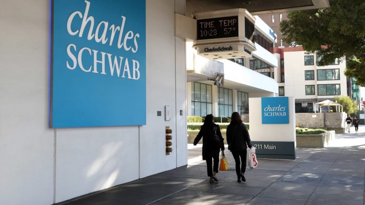 Charles Schwab Loses $47 Billion in Market Value in One Month