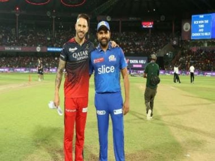 RCB vs MI LIVE Cricket Score, IPL 2023: Mumbai Indians 26/3; Akash Deep removes Rohit Sharma for 1